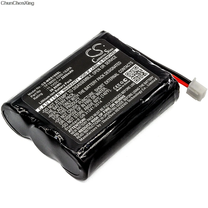 Cameron Sino 2600mAh аккумулятор TF18650-2200-1S3PA для Marshall Stockwell
