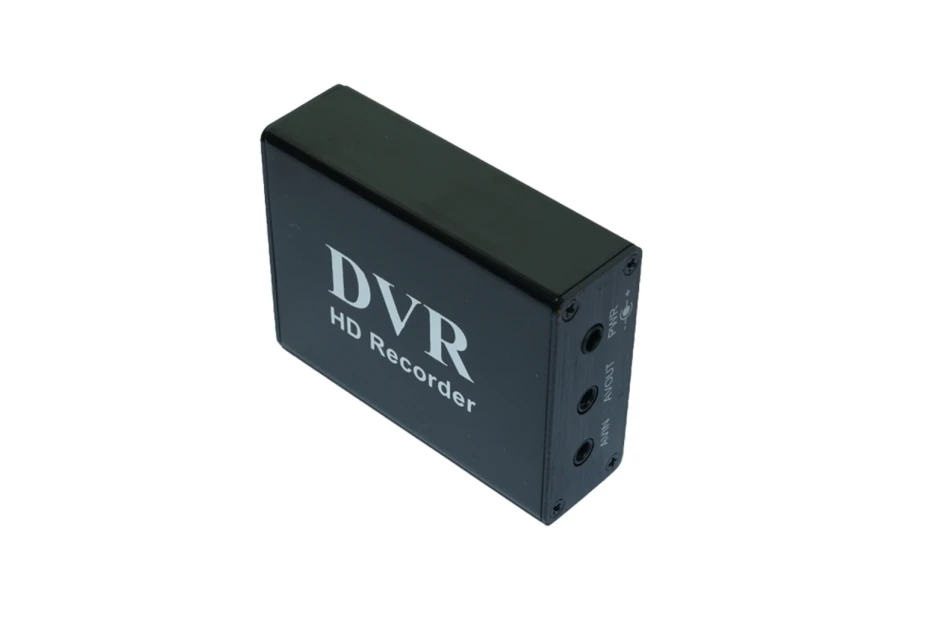 1CH Мини DVR CVBS Запись 1 канал CCTV монитор Поддержка нескольких режимов записи SD карта Запись DVR Черный