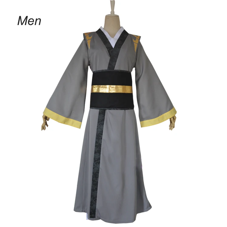 Men clothes Eraspooky Mo Dao Zu Shi Косплей NIE HUAISANG молодой гроссмейстер демонического культивирования костюм для мужчин аниме парик для взрослых китайский вентилятор - Цвет: Men clothes