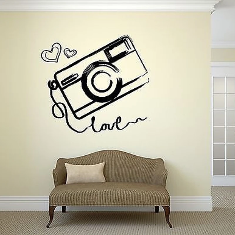 Виниловые наклейки на стену художественная фотография для детской подростковой