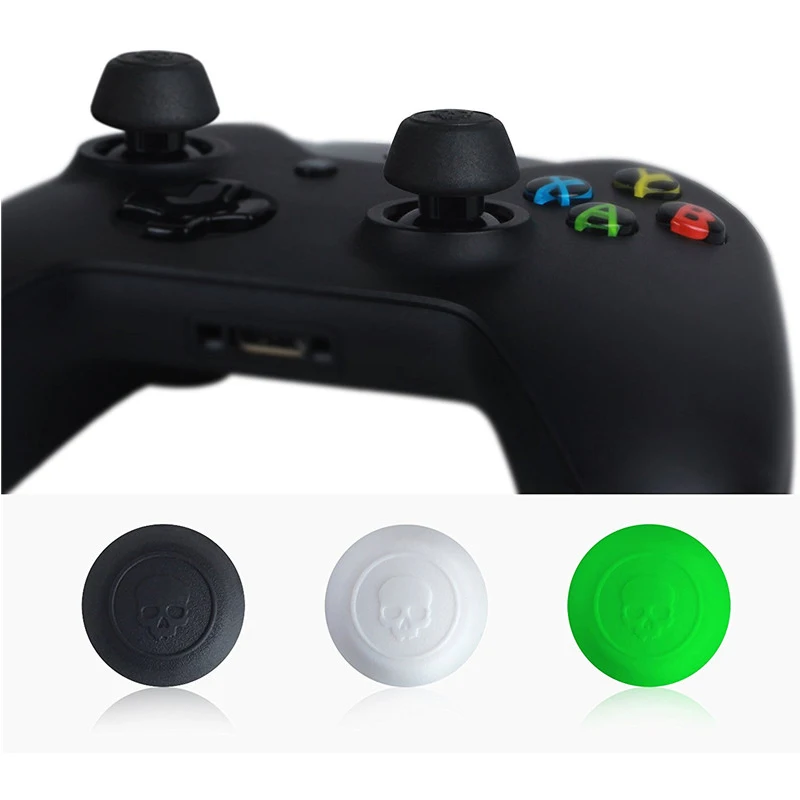 Силиконовые аналоговые ручки для большого пальца крышки Xbox One контроллер Skull & Co.