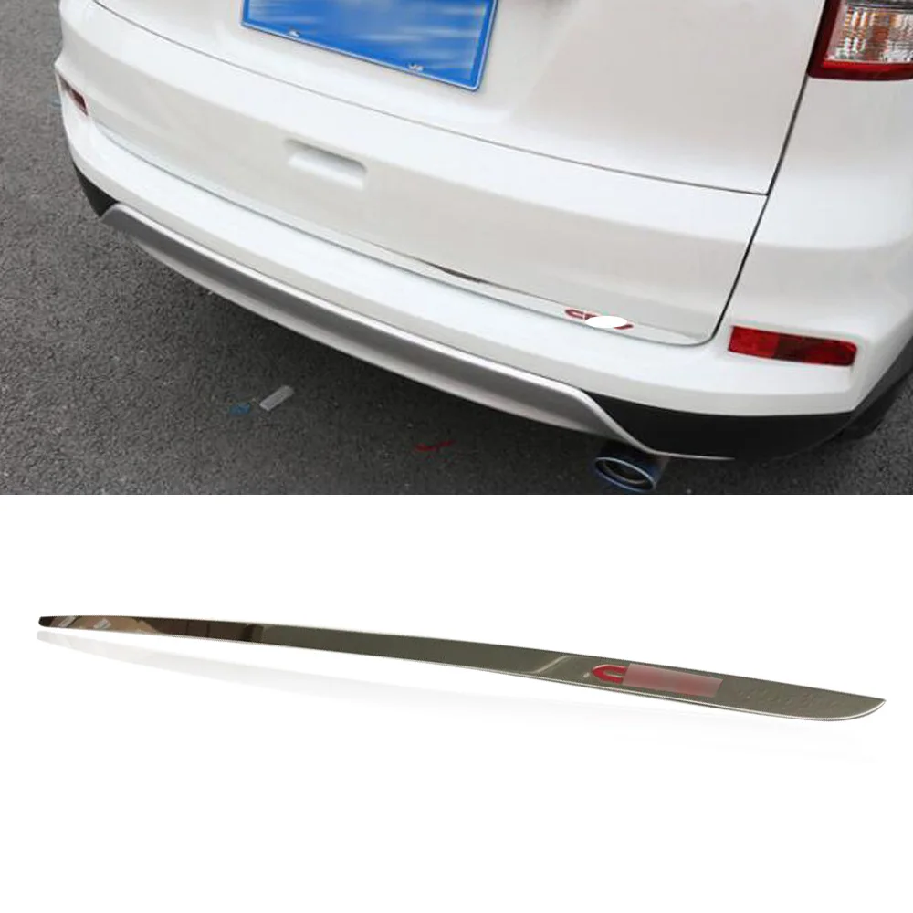 Накладка на задние ворота CAPQX для Honda CRV из нержавеющей стали 2012 2015 отделка