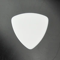 100pcs heavy 0 96mm rounded triangle guitar picks plectrums celluloid plain white