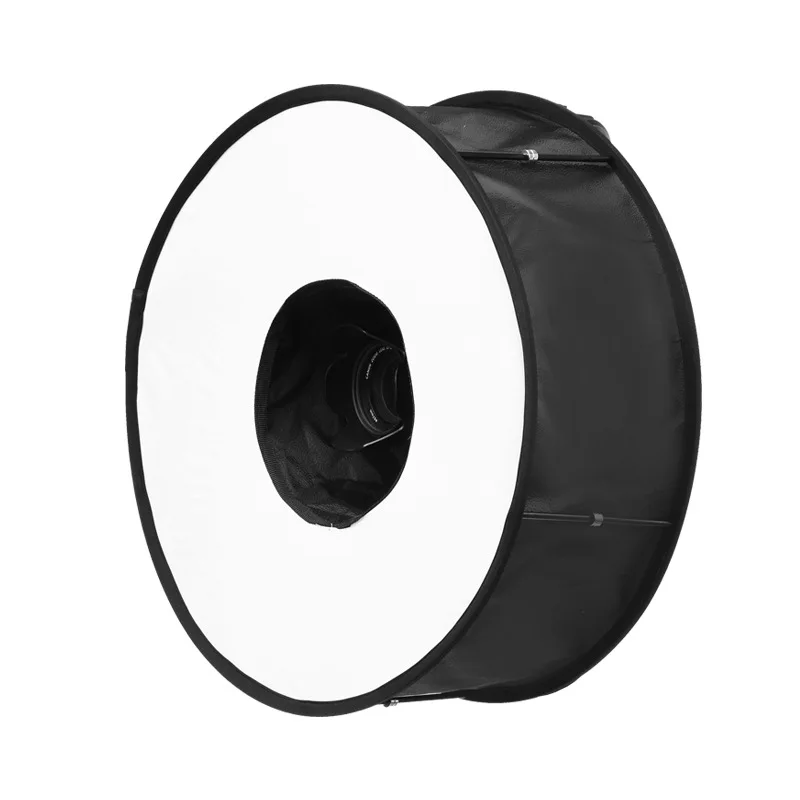 

NEW Ring Softbox For SpeedLite Flash light 45cm 18" Foldable Difusor Macro Shoot Soft box for Canon Nikon Nissin Godox Yongnuo