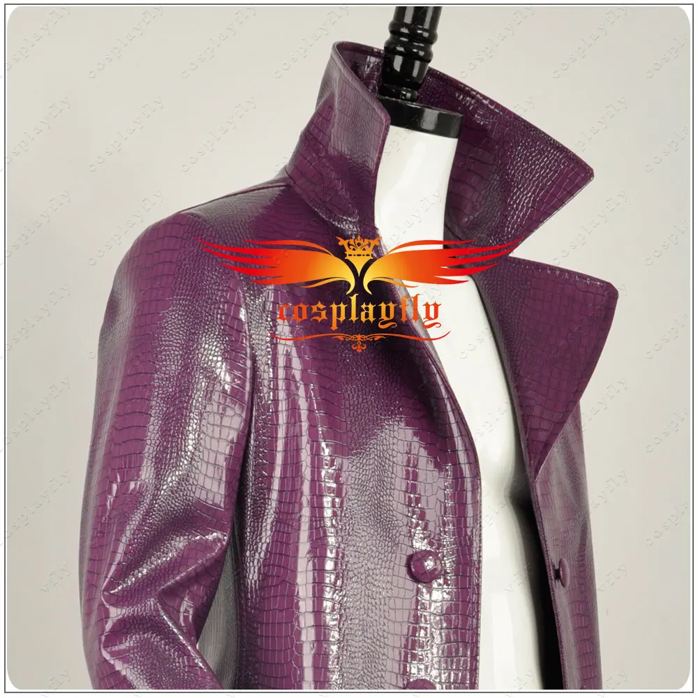 Фильм Джаред Лето Джокер костюмы для косплея Мужская фиолетовая куртка из