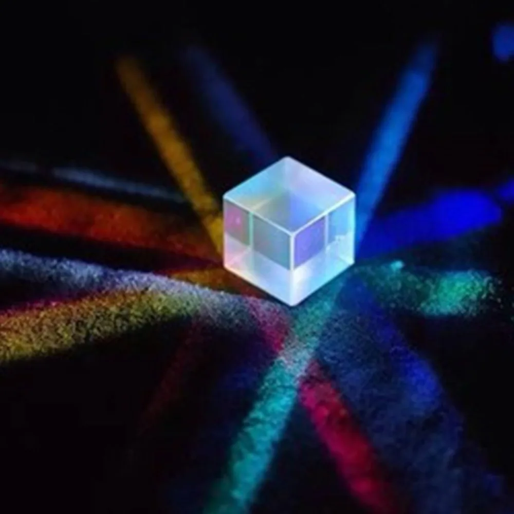 10 шт. 2X2X2cm кубическая Призма дефектный крест дихроический зеркальный