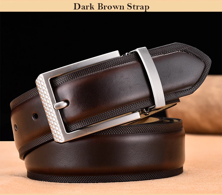 Classic Leather Belt Men High Quality Luxury Cowhide Waist Belt For Men belt Leather Genuine riemen voor mannen Dropshipping
