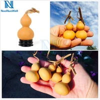 nuonuowell 10 pcs pack natural dried gourd 4 6cm mini cute craft home decoration beauty paint gift