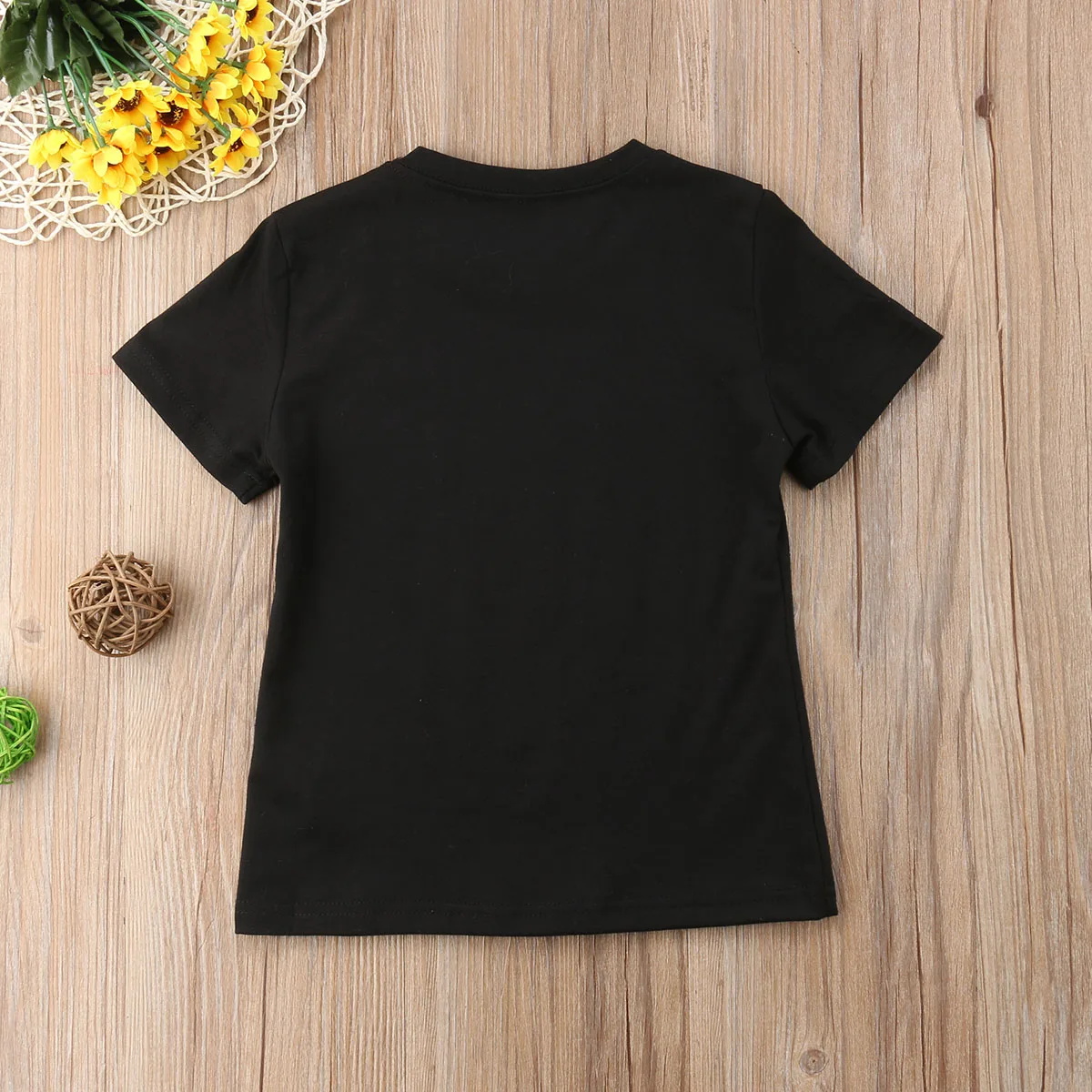 Новинка 2018 брендовые топы с буквенным принтом для маленьких детей хлопковая