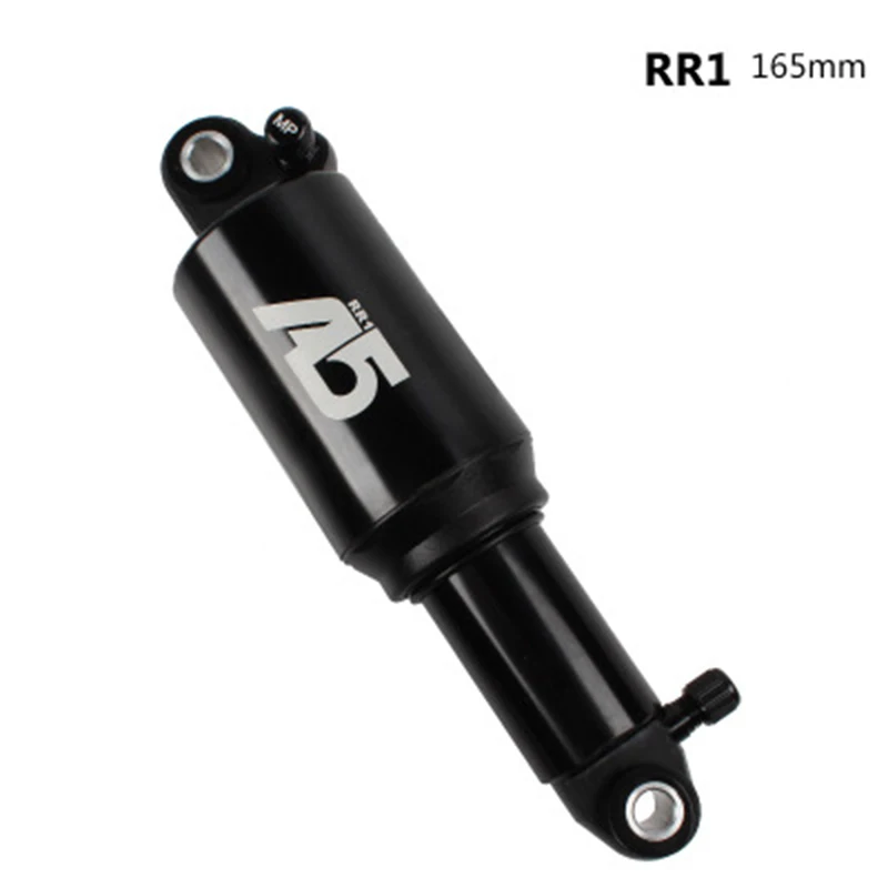 RR1 Double Air 165MM MTB Горные велосипед шок две воздушные камеры DNM Задний амортизатор Подвеска для заднего желчного пузыря Мягкая Хвостовая рама велосипеда части - Цвет: RR1 Double Air 165MM