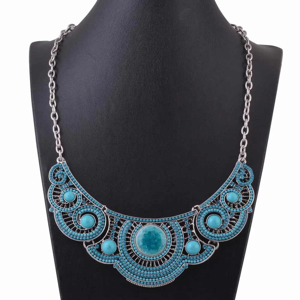 Мода женщин ювелирные изделия из бисера колье ожерелье себе винтажный стиль