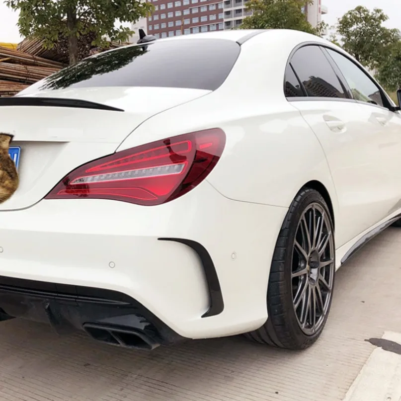 Для Mercedes Benz CLA Class W117 C117 Sport Seden 200 220 260 45 наклейки на бампер и вентиляционную решетку