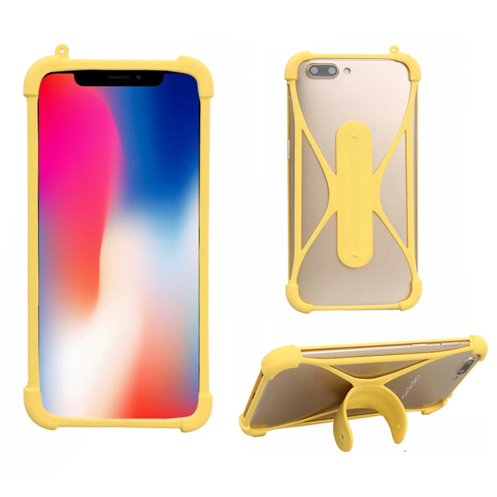 Силиконовый чехол для Xgody P30 резиновый мягкий смартфона Bumoer универсальный