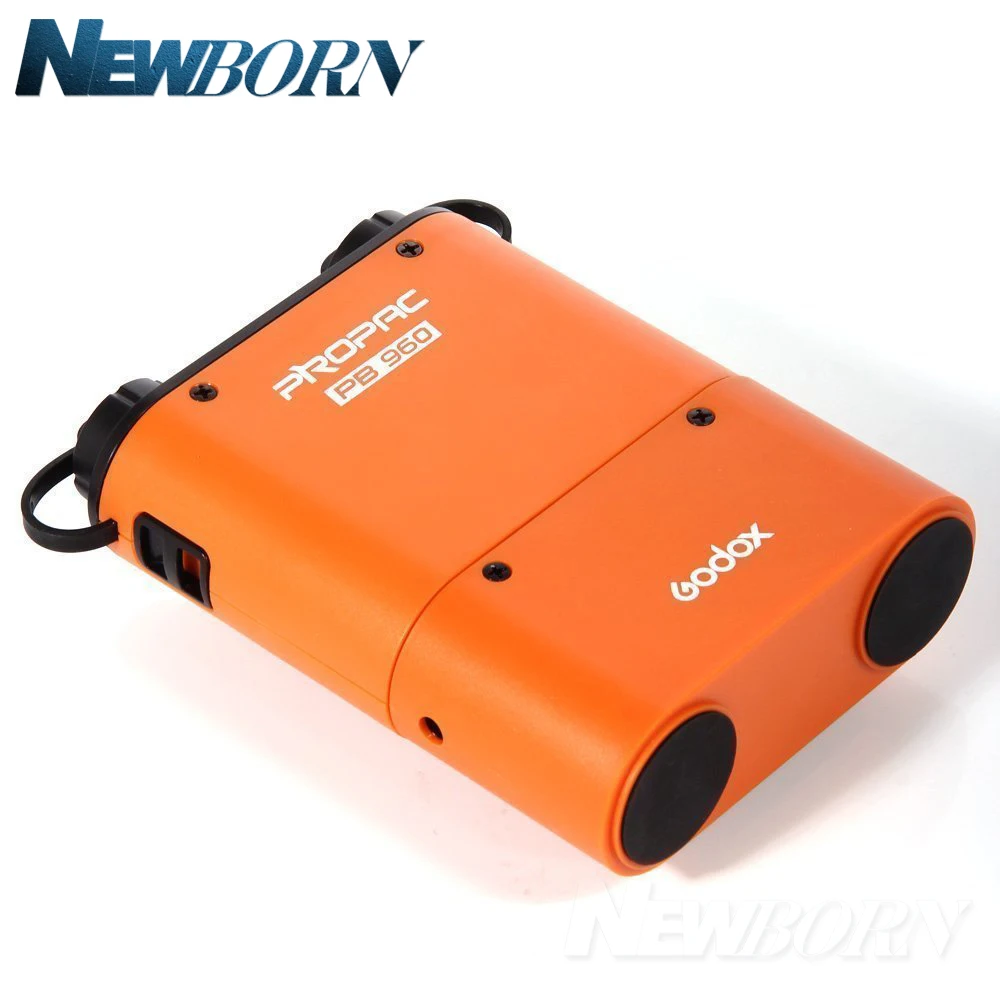 Оранжевый блок питания Godox PB960 аккумулятор 4500 мАч для Nikon canon Yongnuo Sony Metz Flash вспышка