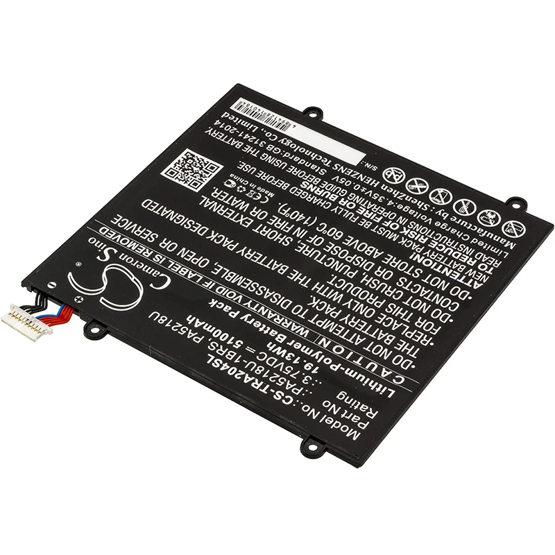 2019 Новый аккумулятор для Toshiba Excite A204 AT10 B литий полимерный 5100 мАч/19 13