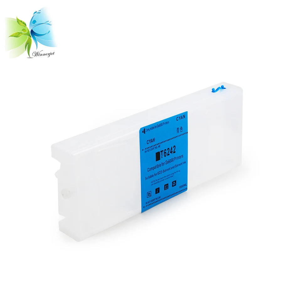 1800 ml многоразового картридж для Epson GS6000 принтер T6241 T6242 T6243 T6244 T6245 T6246 T6247 T6248 |