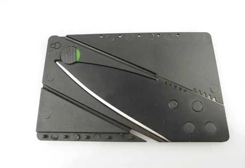 Credit card folding utility knife Ultra thin and superlight with surgically sharp blade Outdoor Pocket Tools | Инструменты