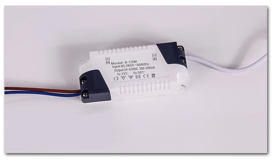 AC85-265V Ультра тонкий дизайн 3 Вт 6 Вт 9W12W 15 Вт 18 Вт светодиодный потолочный встраиваемый сетчатый светильник квадратный светодиодный панельный светильник