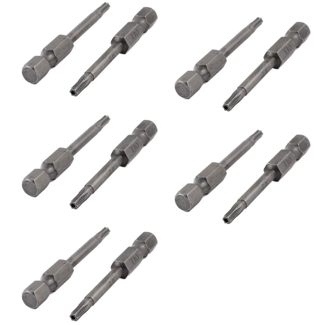 KSOL 50 мм Длина 2 74 T10 Тип наконечник Магнитная отвертка Torx биты 10 шт.|magnetic torx|torx