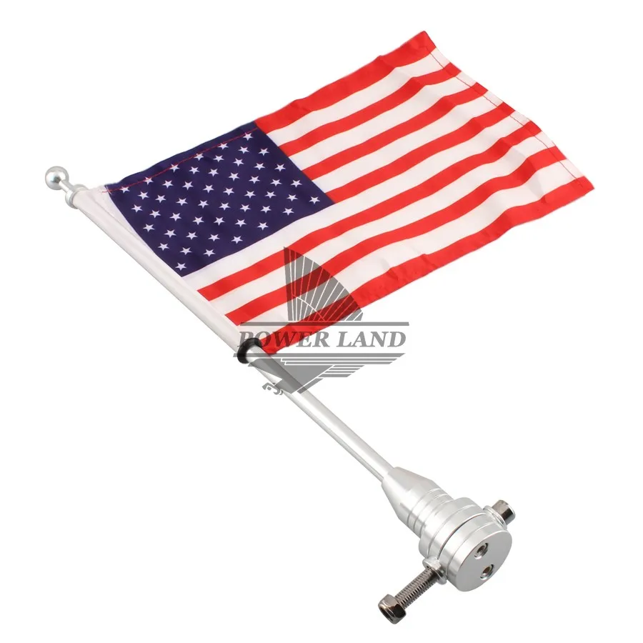 Задний монтажный столб для мотоцикла и велосипеда хромированный американский