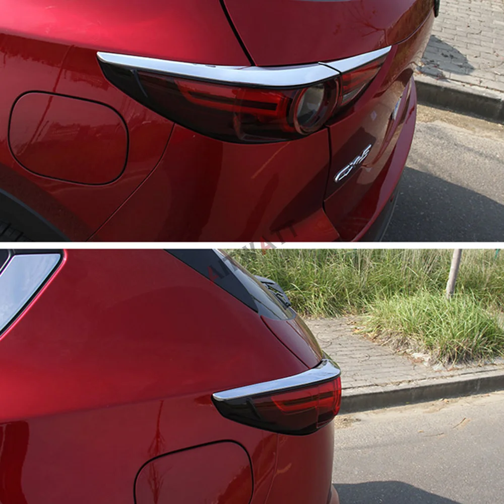 Крышка заднего фонаря из АБС-пластика хромированный для Mazda CX5 2017 2018 | Автомобили и