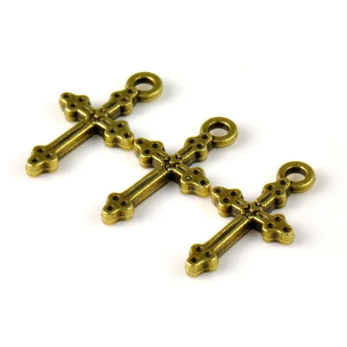 Античная бронза ретро маленькие подвески для Подвески изготовления украшений