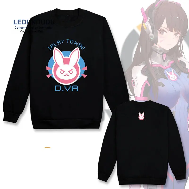 Толстовка с капюшоном для игры D. VA пуловер DVA пальто косплея повседневные костюмы