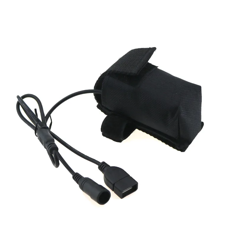 2 в 1 8 4 DC + USB разъем перезаряжаемый 4x18650 6400mAh аккумулятор 18650 батарея для Led