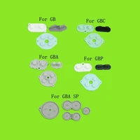 1sets for gba sp conductive rubber silicone pads buttons for gameboy color gbc console for gb