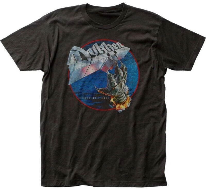 Новый чехол Dokken Tooth and Nail Album из тяжелого металла (SML 2XL) badhabitmerch|Мужские футболки| |