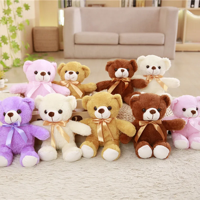 

babynew toys 35cm lovely Teddy Bear Stuffed Plush Doll Cute Bear Animal Doll Toy Stuffed Bear Toy Kid Toy Children Birthday Gift