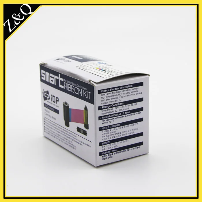 IDP 659000 SIADC-S-YMCKFO цветная УФ-лента для использования с принтером smart id pvc card |