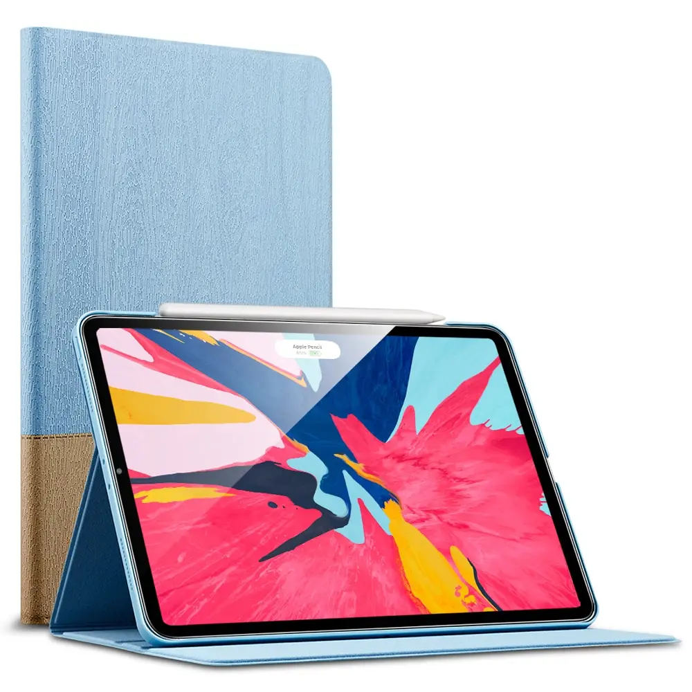 Чехол ESR для iPad Pro 11, простой чехол из искусственной кожи, чехол-книжка с функцией автоматического пробуждения, чехол для нового Apple iPad Pro 11