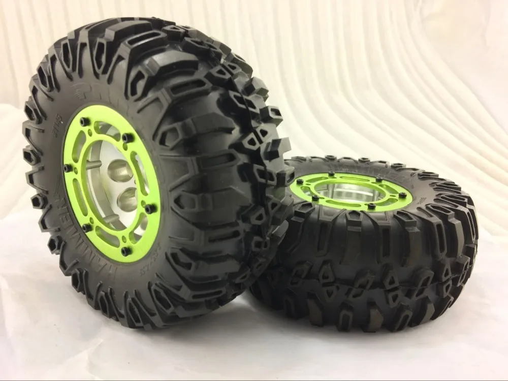 Металлические колеса для грузовиков RC 1/10 Гонки по оси 2.2 дюйма алюминиевые ободки