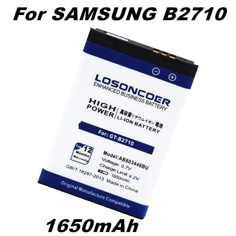 Аккумулятор LOSONCOER AB803446BU 1650 мАч быстрая доставка|Аккумуляторы для мобильных