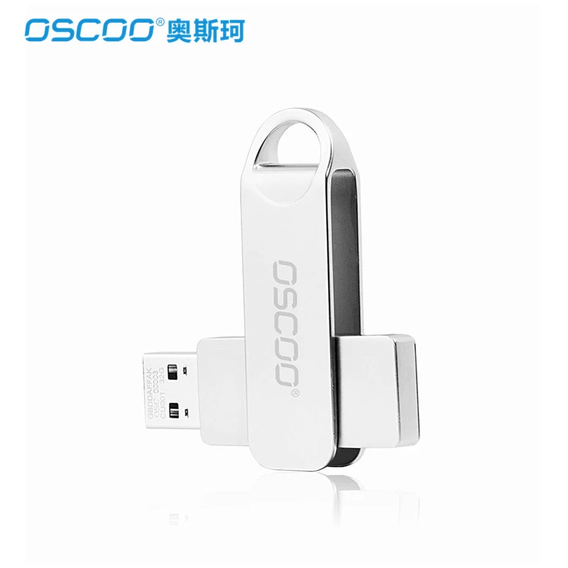 OSCOO USB флэш диск 4 ГБ 8 16 2 0 Металл Внешний Memory Stick Pen внешних накопителей повернуть U