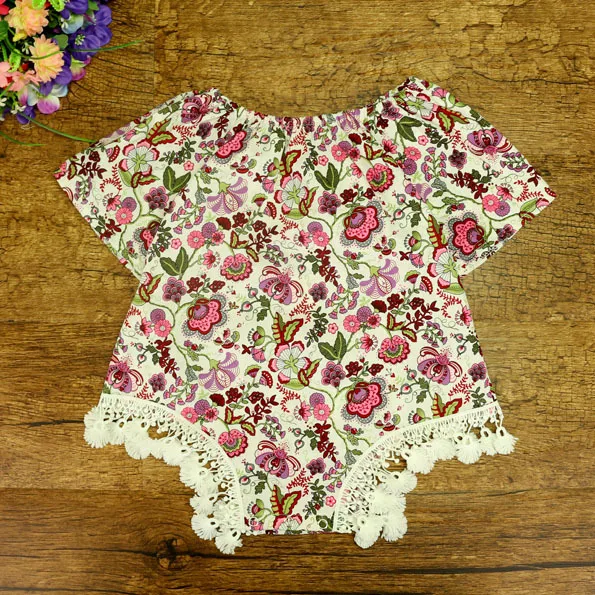 Комбинезон принцессы с бахромой и цветочным принтом шариками комплект детской