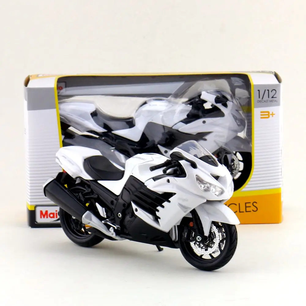 Maisto/масштаб 1:12/моделирующая модель мотоцикла/KAWASAKI Ninja ZX 14R Supercross/деликатная