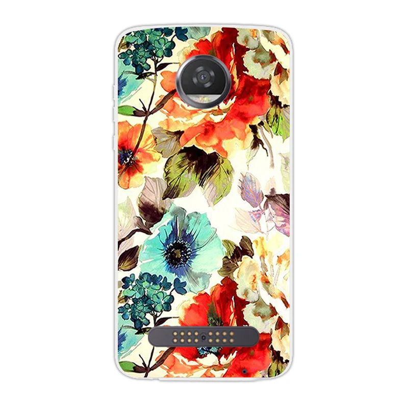 Для Motorola Moto Z2 Play Z (2-го поколения) чехол мягкий TPU 5 &quotдля чехлы для телефонов