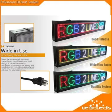Полноцветный RGB SMD светодиодный рекламный дисплей 1 м программируемый и