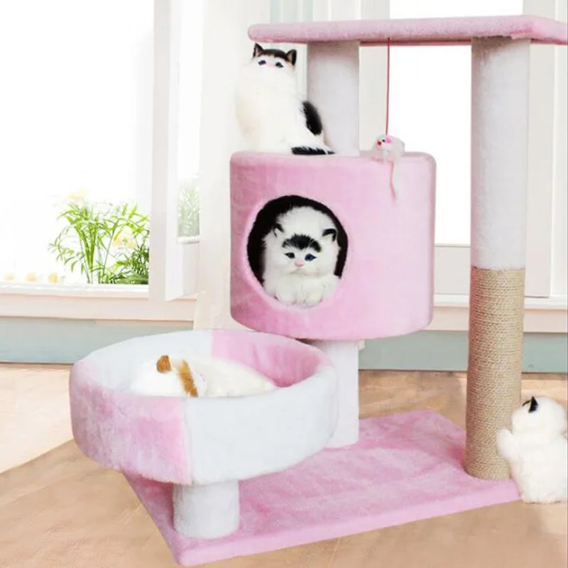 HEYPET забавная плюшевая Когтеточка для кошек игрушка питомцев мышь лазания мебель