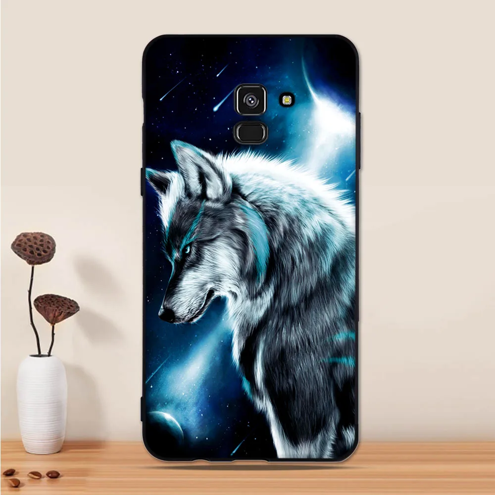 Мягкий чехол из ТПУ для Samsung Galaxy A8 Plus A 8 + 2018 силиконовый телефона с