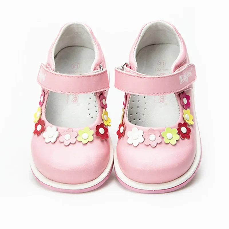

Lovely 1pair arch support Girl Orthopedic Genuine Leather Girl Shoes, Kids/Children princess shoes