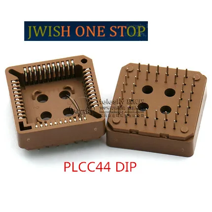 10 шт. PLCC32 PLCC44 SMD DIP MCU гнездо встроенный блок IC держатель чипа адаптер конвертер PLCC28