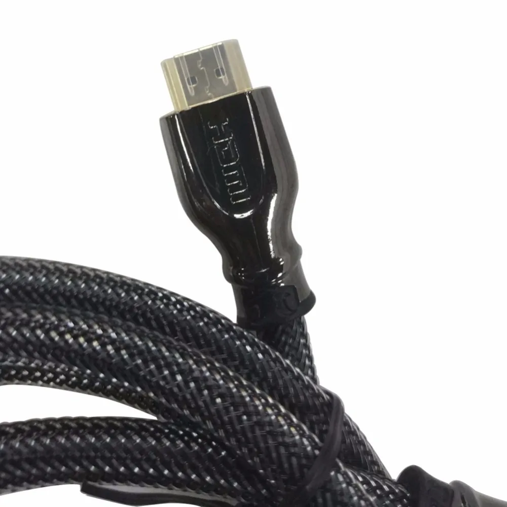 EDAL Плетеный Ультра HD HDMI кабель V2.0 высокоскоростной HDTV 4K кабели 1 м 2 3 5 м|Кабели HDMI| |