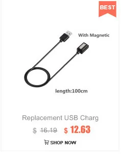 Зарядное устройство с кнопкой сброса замена зарядный кабель USB разъем для Fitbit Alta HR Смарт-часы