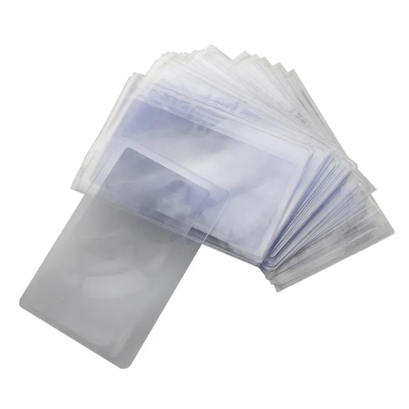 7 шт. ультратонкая лупа для кредитных карт | Инструменты