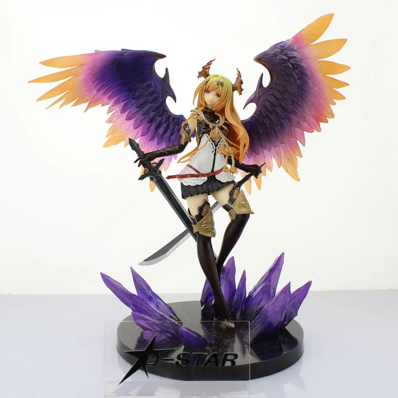 Бесплатная доставка 11 &quotBahamut аниме Темный ангел Оливия 1/8 весы 2 цвета коробку ПВХ