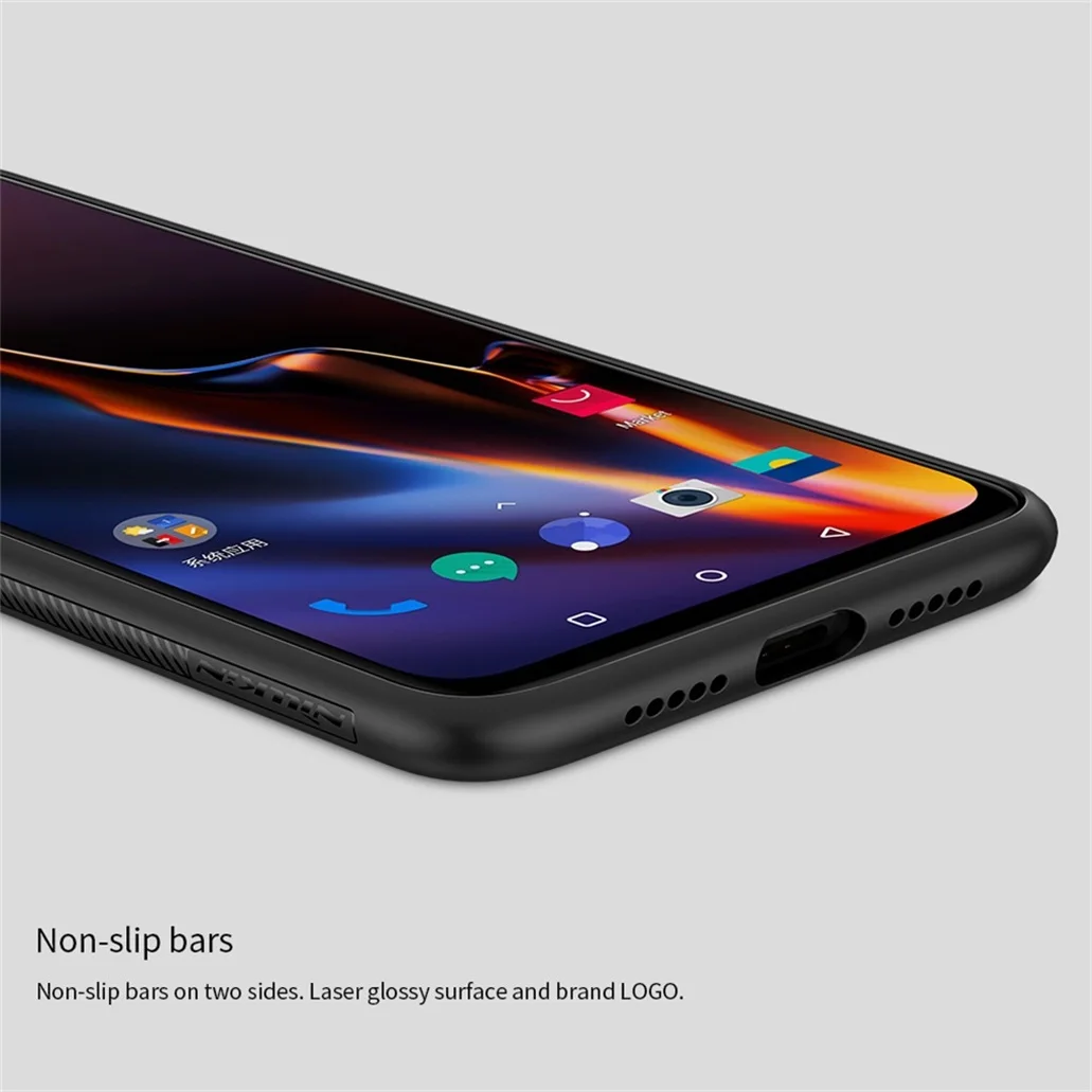 Nillkin чехол для телефона для Oneplus 6T случае синтетическое волокно углерода пластик задняя крышка Магнитная Ультра Тонкий