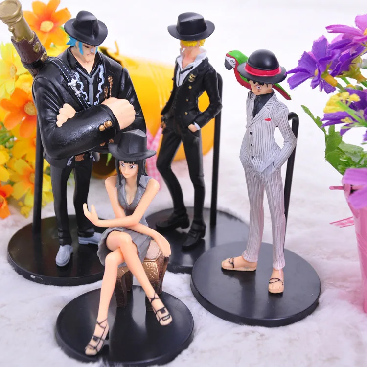 One Piece 4x Suit modeling 88 Luffy Anime action figure toy gift | Игрушки и хобби